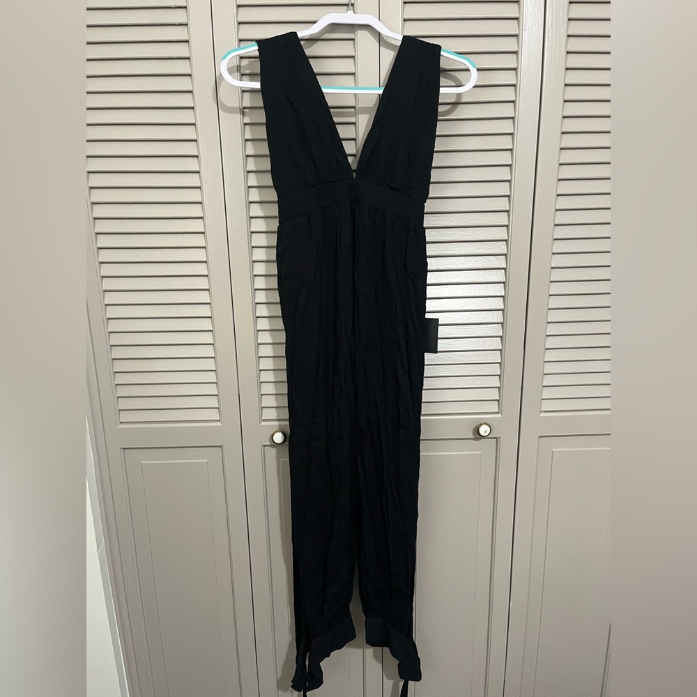 Lulu’s Black Lolinda Halter Jumpsuit